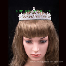 Bridal Wedding Tiara with Crystal shiny crown